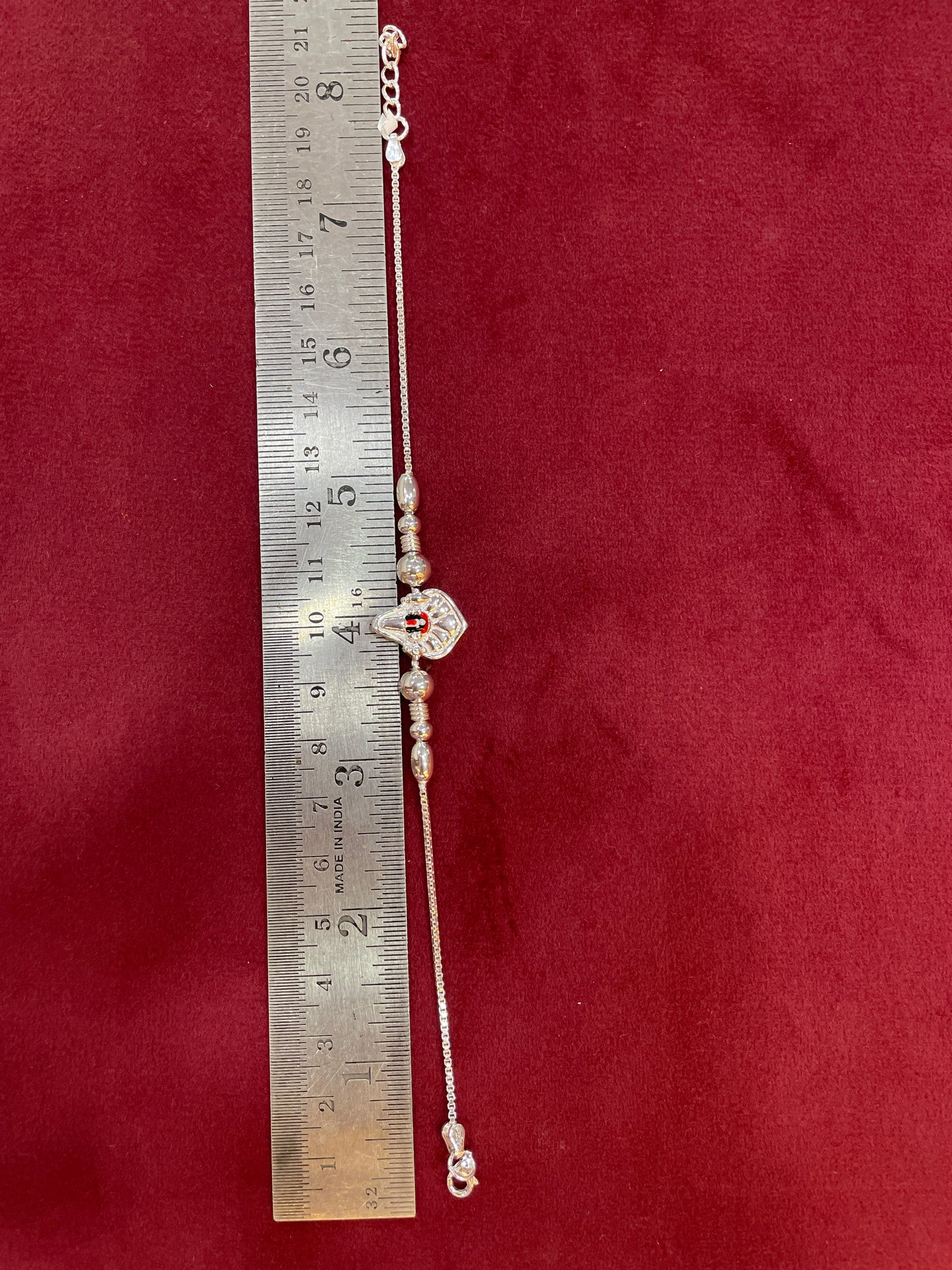 925 Silver Balaji Rakhi