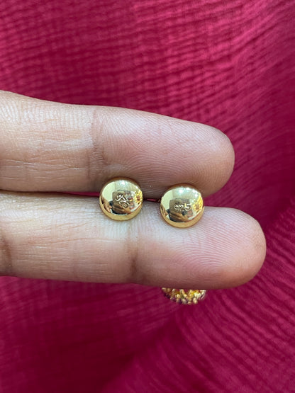 925 Silver Gold Plated Double Jhumki