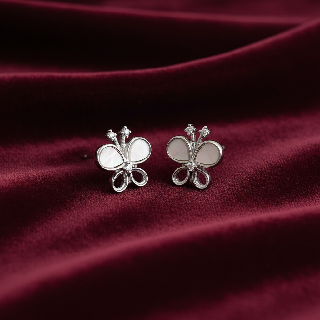 92.5 Silver earrings 