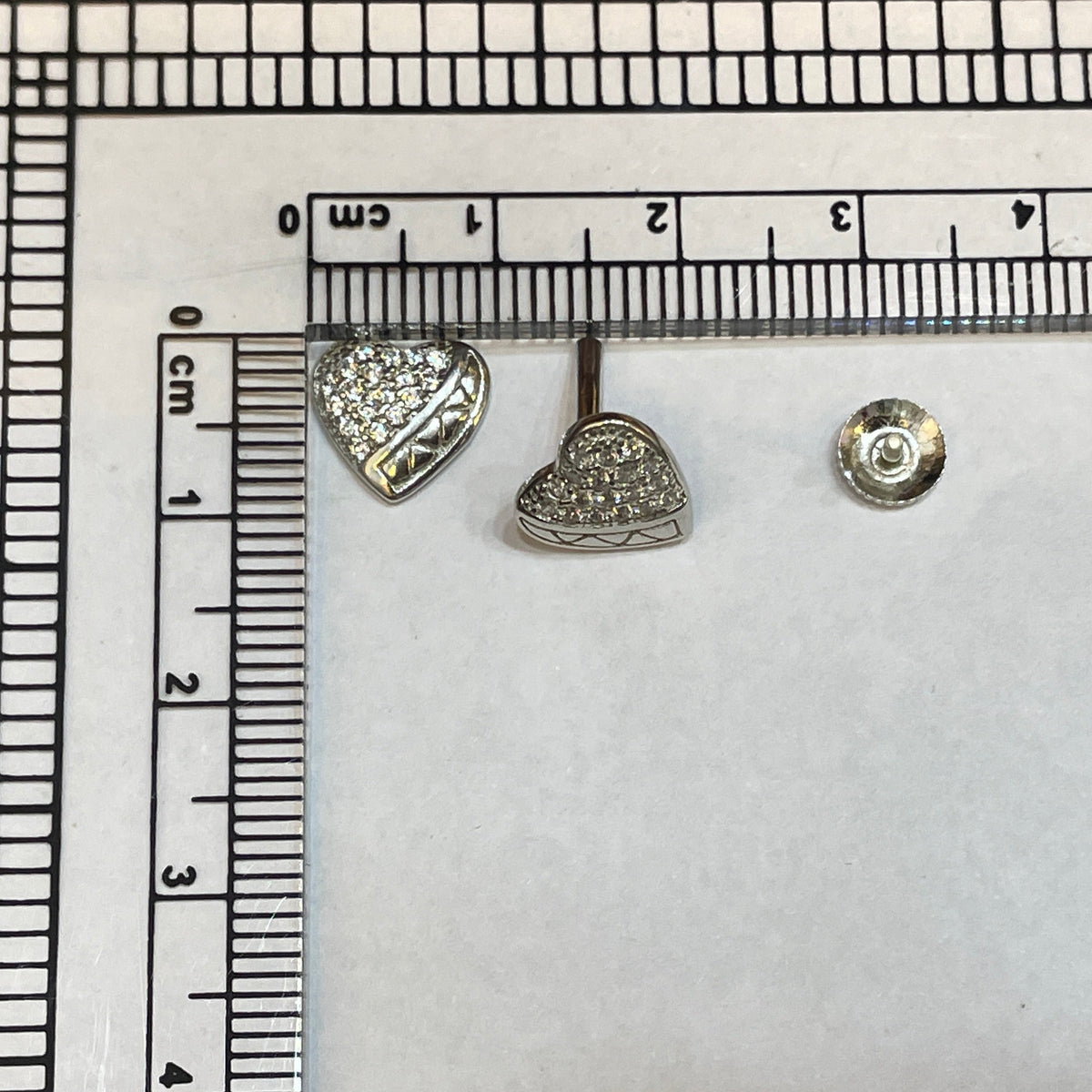 92.5 Silver Heart Earrings for Women | Elegant Love Design | Stylish Jewellery pair
