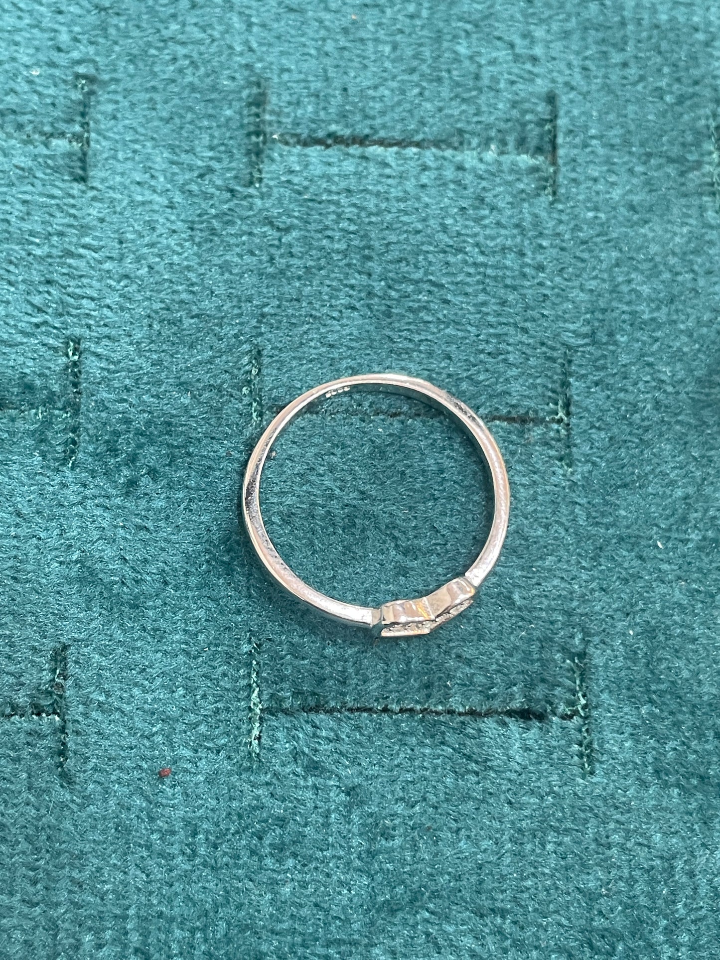 92.5 Silver White Stone Heart Ring for Women Size 13 | Stylish Sparkle Design | Elegant Jewellery