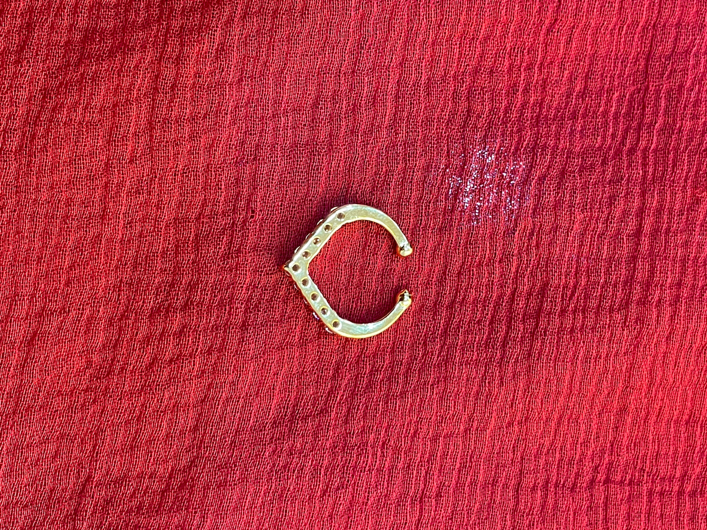92.5 silver gold plated classy stylish septum