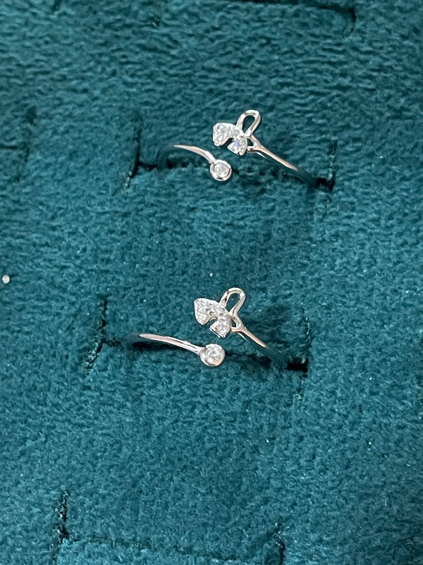 92.5 Silver Toe Rings for Women | Pretty Delicate Design | Traditional Jewellery