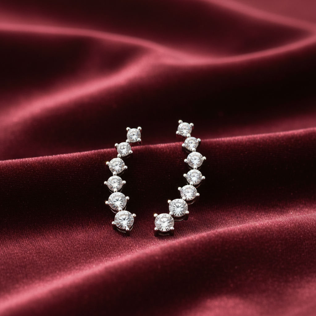 92.5 silver earrings 