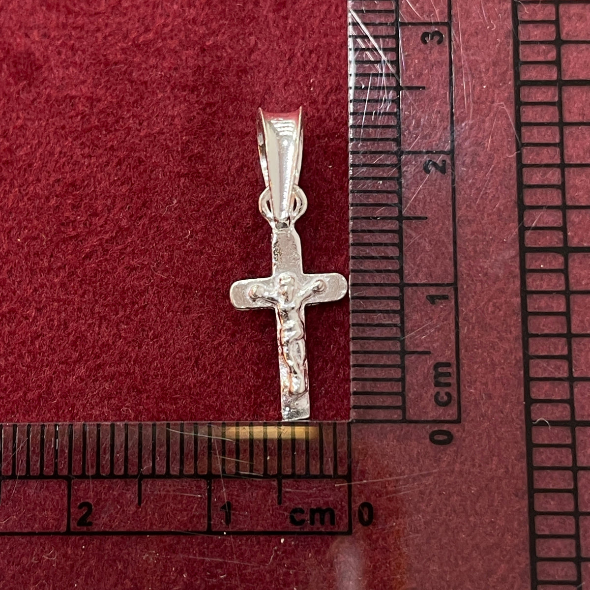 92.5 Sterling Silver Jesus Crucifix Pendant