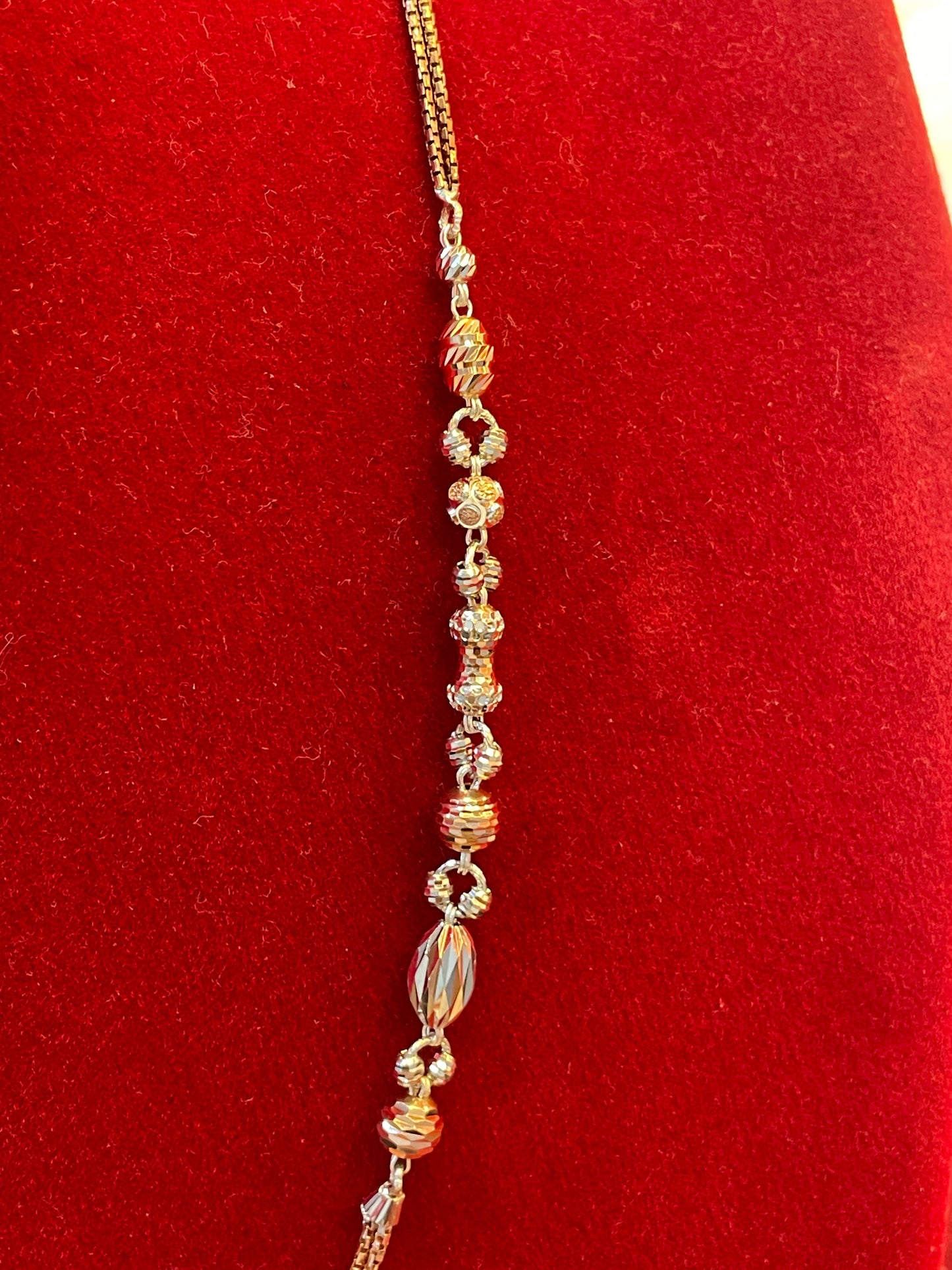 92.5 Silver Rose Gold Plated Chain | 19 Inches