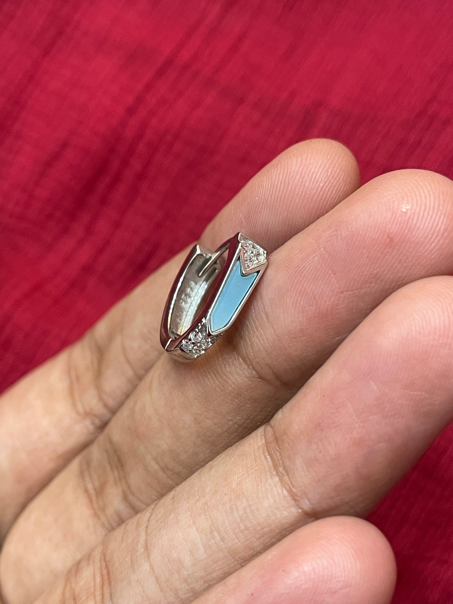 92.5 Silver Minimal Hoop Bali Earrings for Women | Classic Elegant Design | Lightweight Jewellery