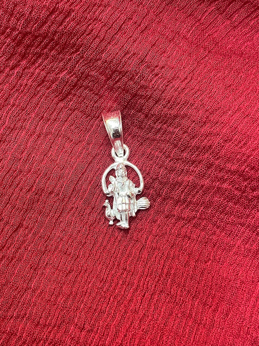 92.5 Silver Kartikeya Pendant for Men & Women | Subramanya Swamy Sacred Motif | Temple Jewellery