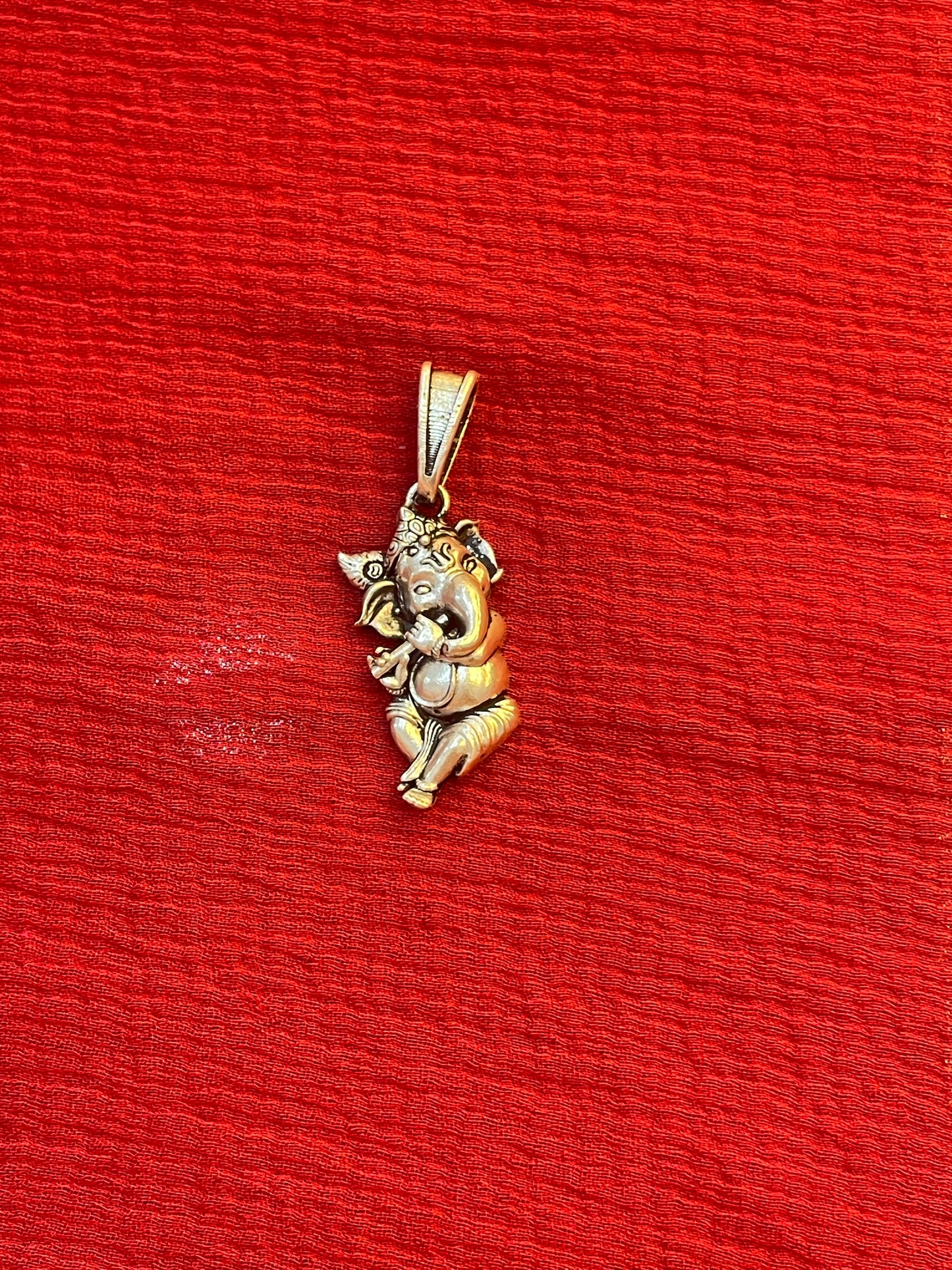 92.5 silver Ganesha pendant