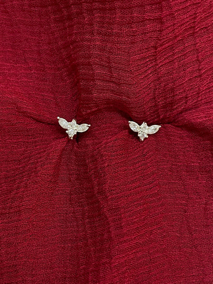925 Silver bat studs