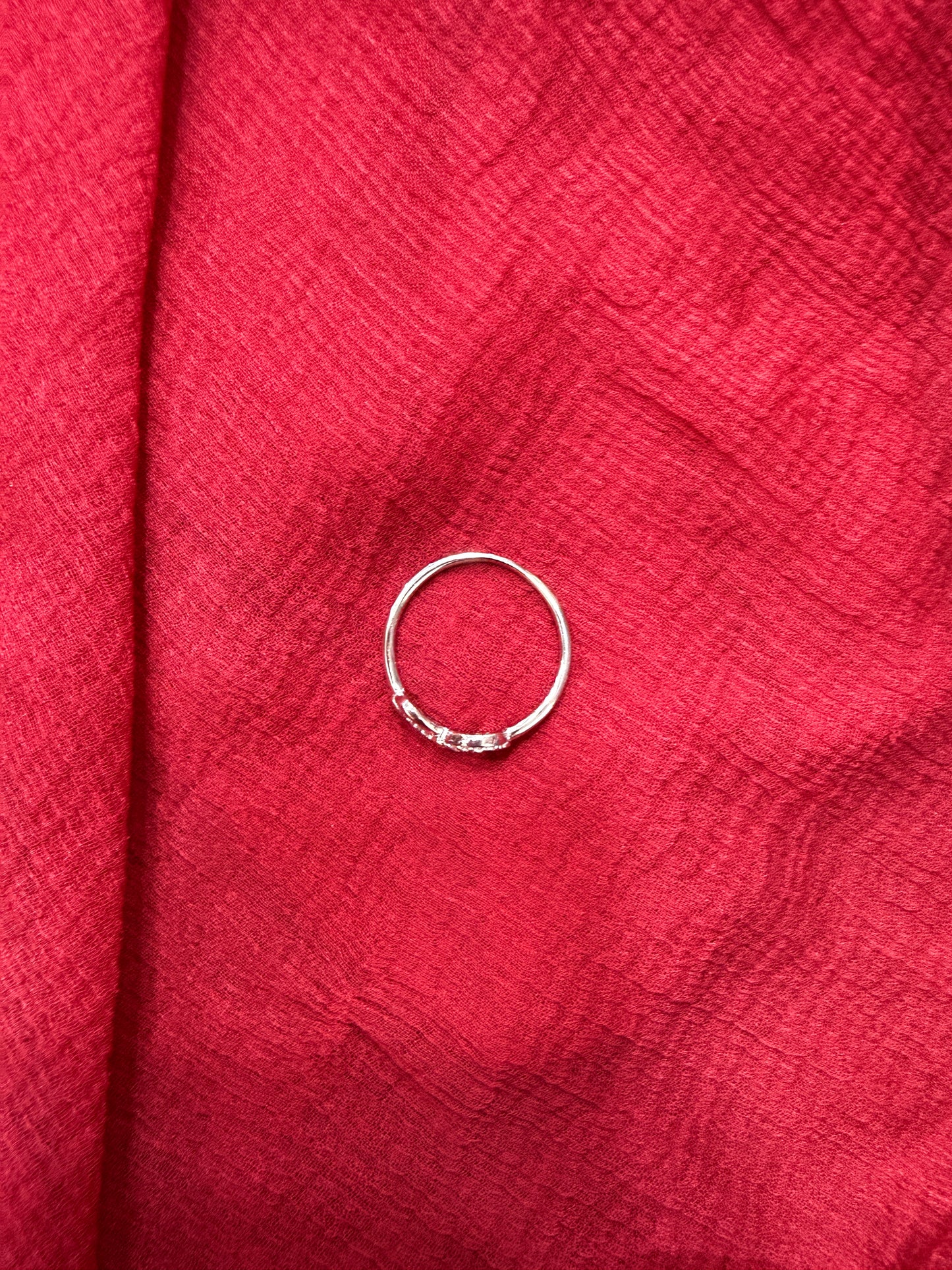 92.5 Silver Infinity Ring for Women | Size 11