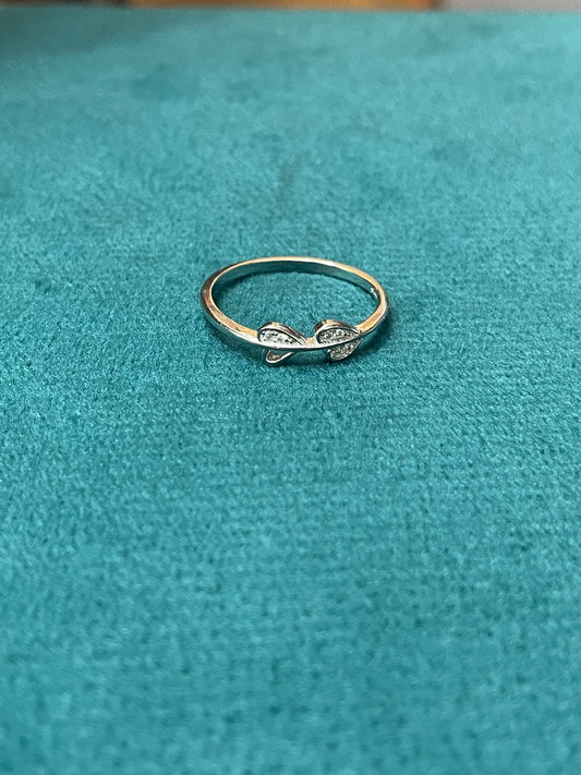 92.5 Silver Hearts Ring for Women Size 15 | Stylish Multi Heart Design | Elegant Jewellery
