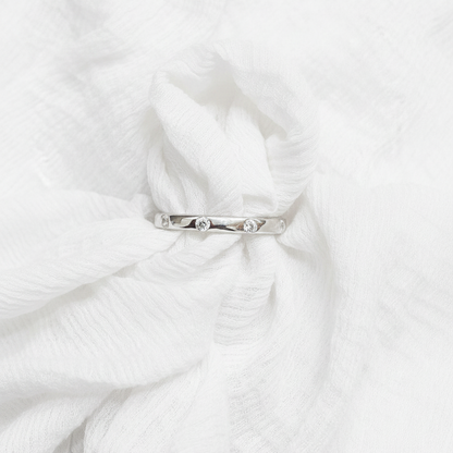 92.5 Silver Simple Ring for Women Size 10 | Minimal Elegant Daily Wear Jewellery