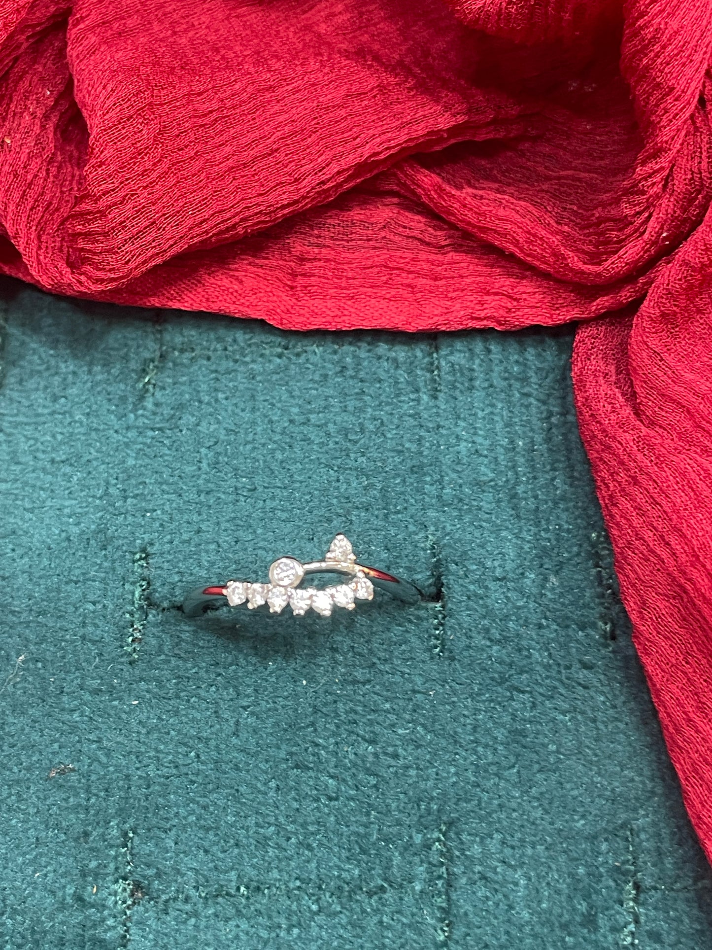 92.5 Silver ring size 11