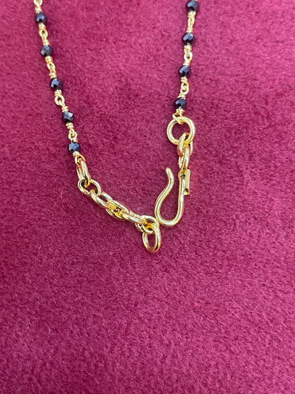 Black bean chains 16 inch