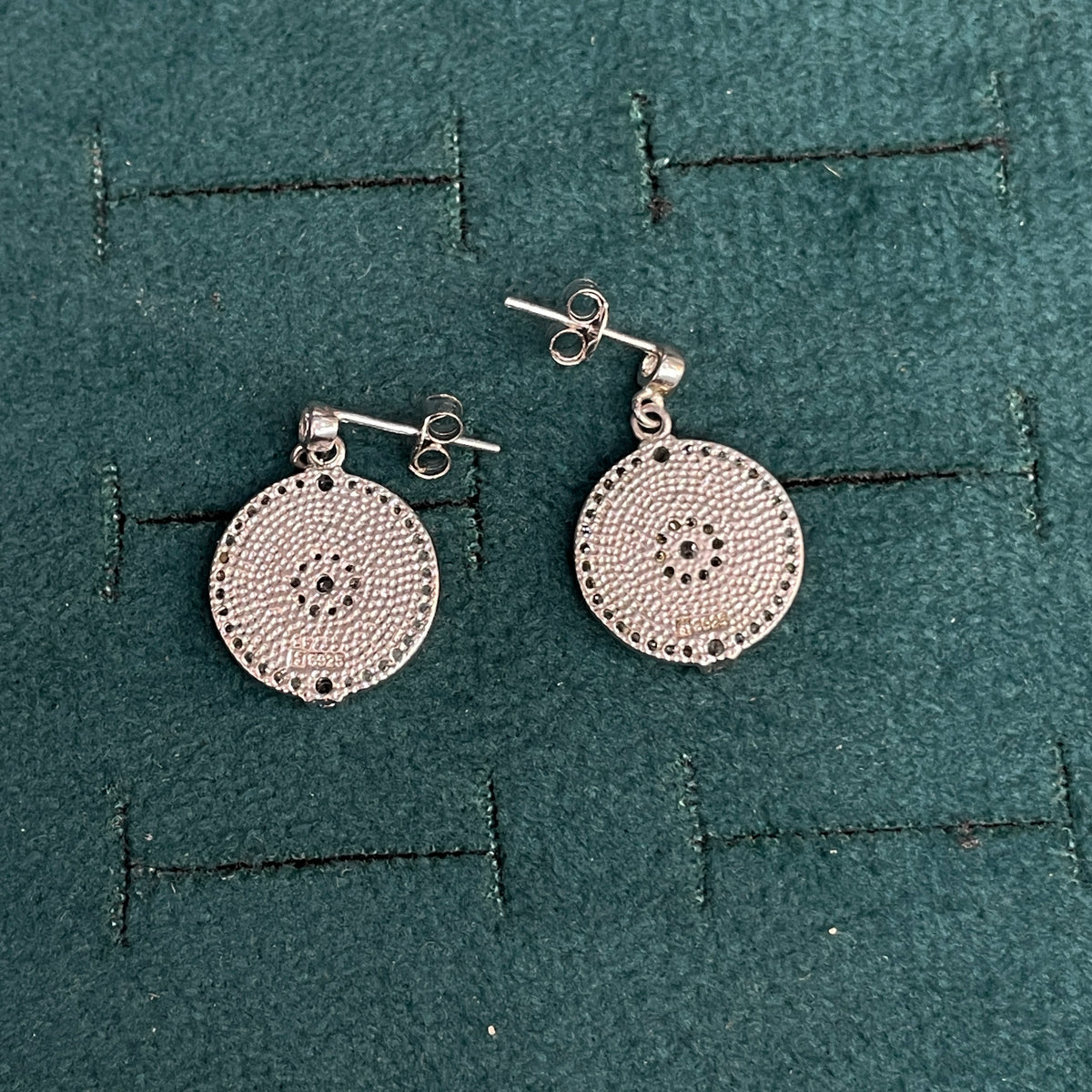 92.5 Silver Stylish Hanging Earrings for Women | Elegant Dangle Design | Modern Jewellery pair