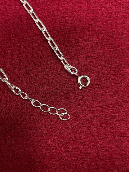 925 Silver Evileye Bracelet - 7 Inch