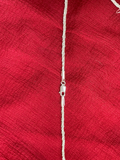 92.5 silver classy chain 24 inches