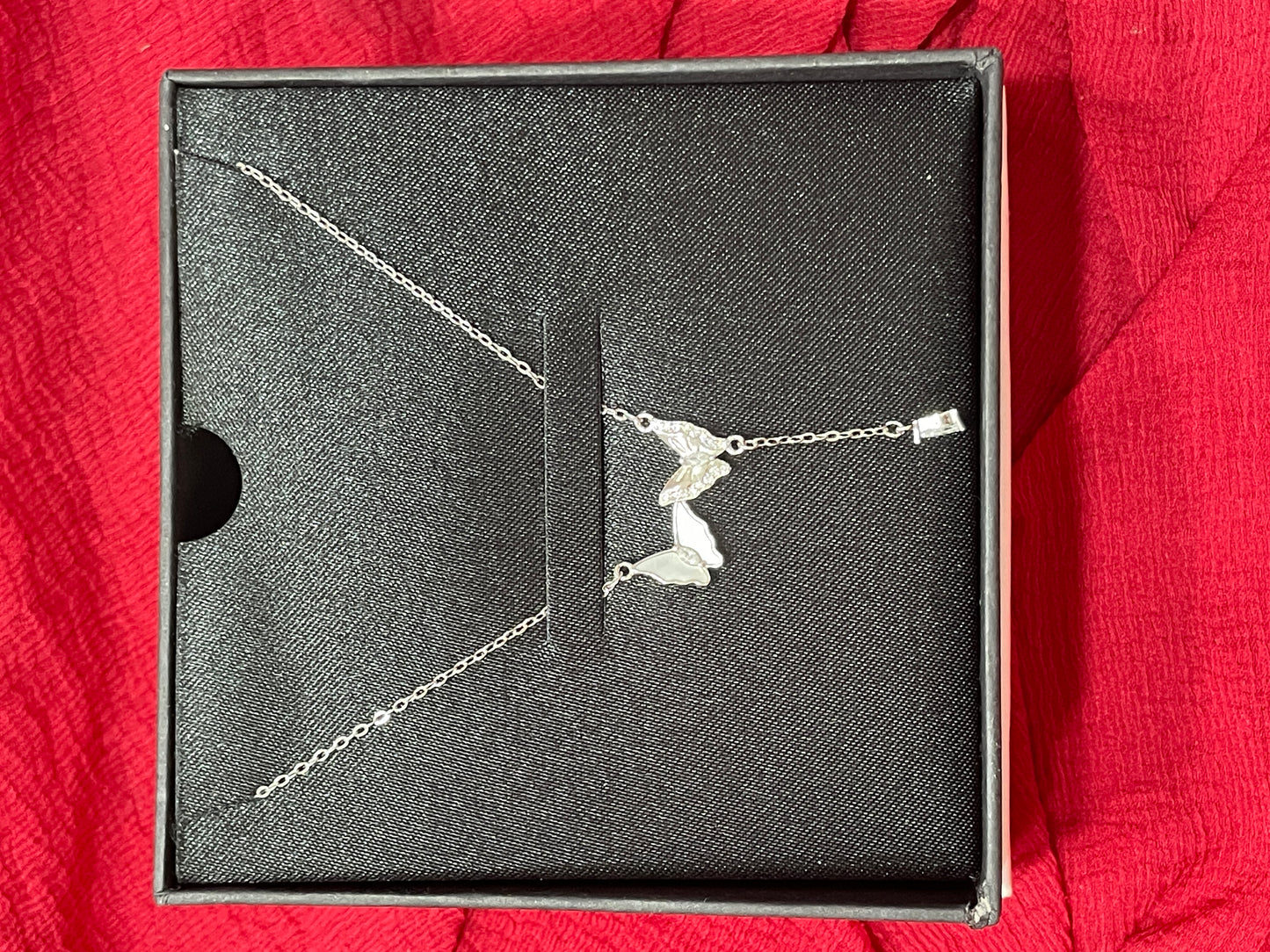 92.5 Silver Minimal Butterfly Chain 19.5 Inches | Premium Stylish Elegant Design | Jewellery