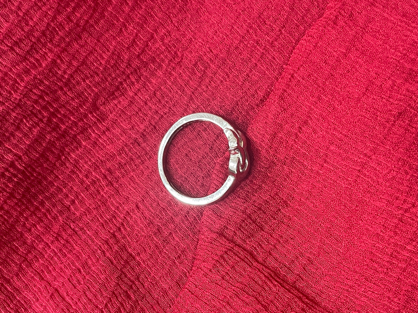 92.5 Silver Simple Ring for Women Size 13 | Minimal Elegant Daily Wear Jewellery