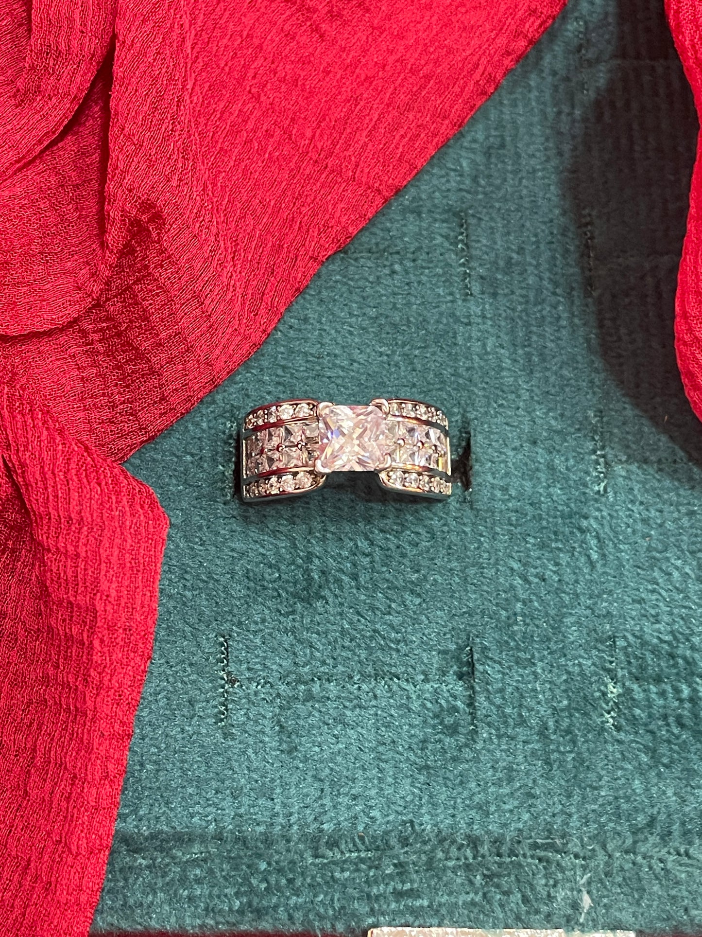 92.5 Silver Stylish Ring for Women Size 13 | Chic Elegant Design | Everyday Wear Jewellery
