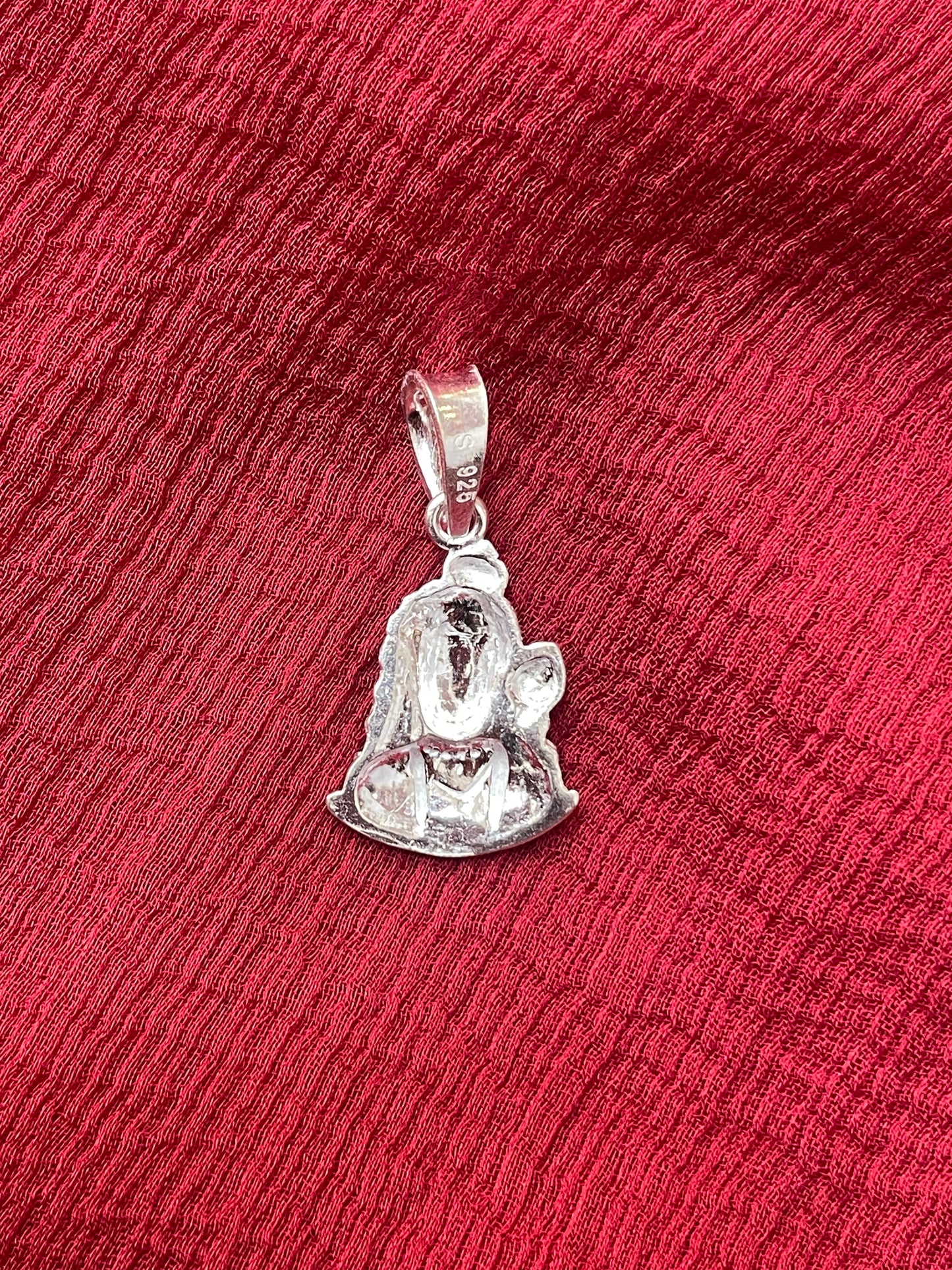 92.5 Silver Subramanya Swamy Pendant for Men & Women | Murugan Temple Design | Spiritual Jewellery