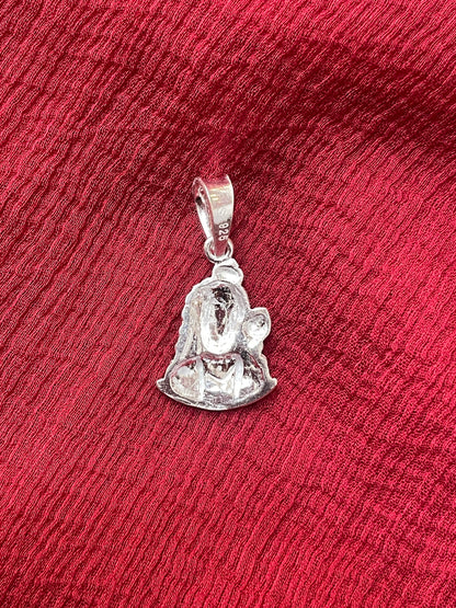92.5 Silver Subramanya Swamy Pendant for Men & Women | Murugan Temple Design | Spiritual Jewellery