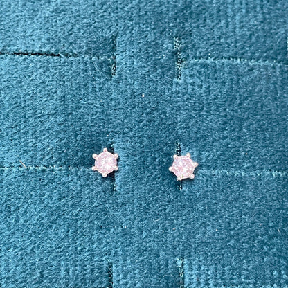 92.5 Silver White Stone Second Studs | Stylish Sparkle Design | Elegant Jewellery