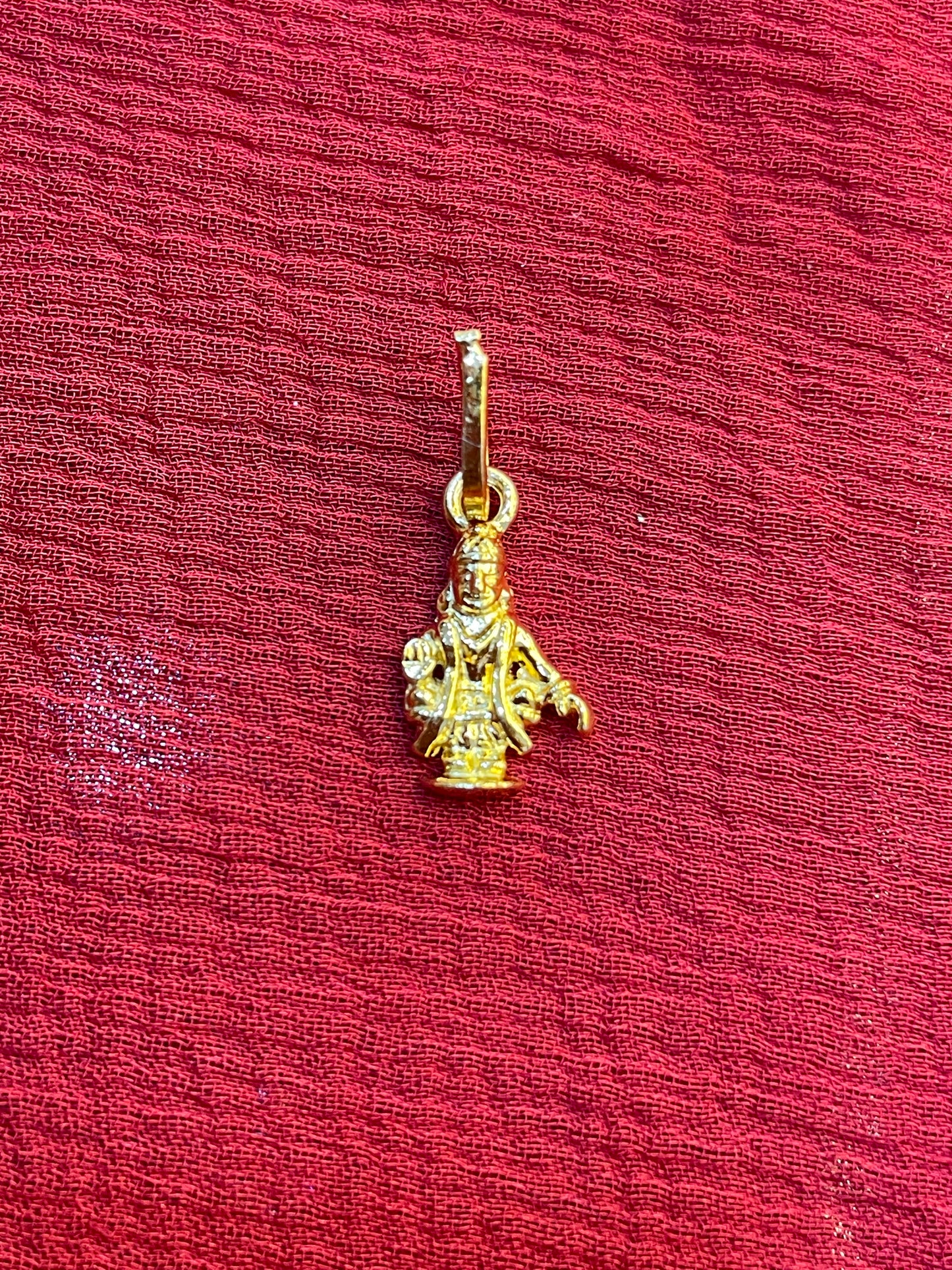92.5 silver gold plated Ayyappa’s pendant
