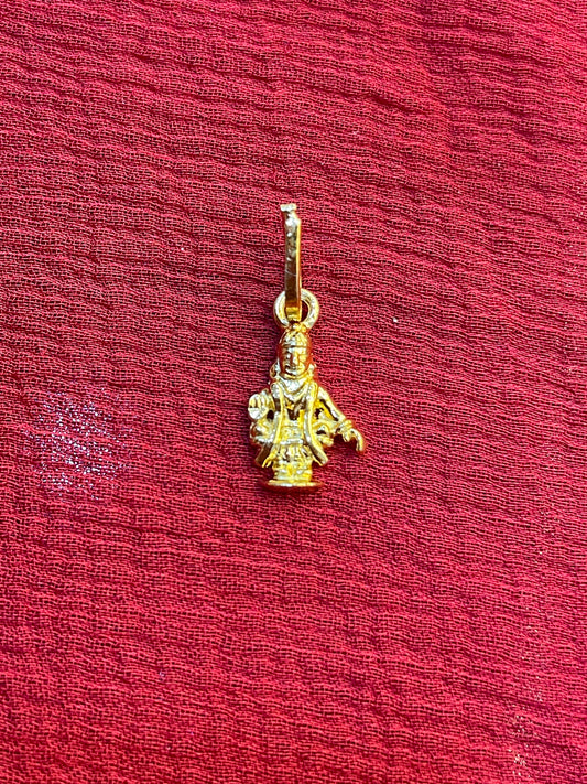 92.5 silver gold plated Ayyappa’s pendant