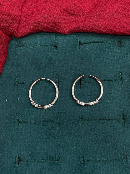 925 Silver Minimal Toe rings