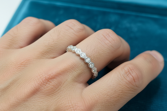 92.5 Silver Simple Stylish Men’s Ring Size 17 | Minimal Elegant Design | Jewellery