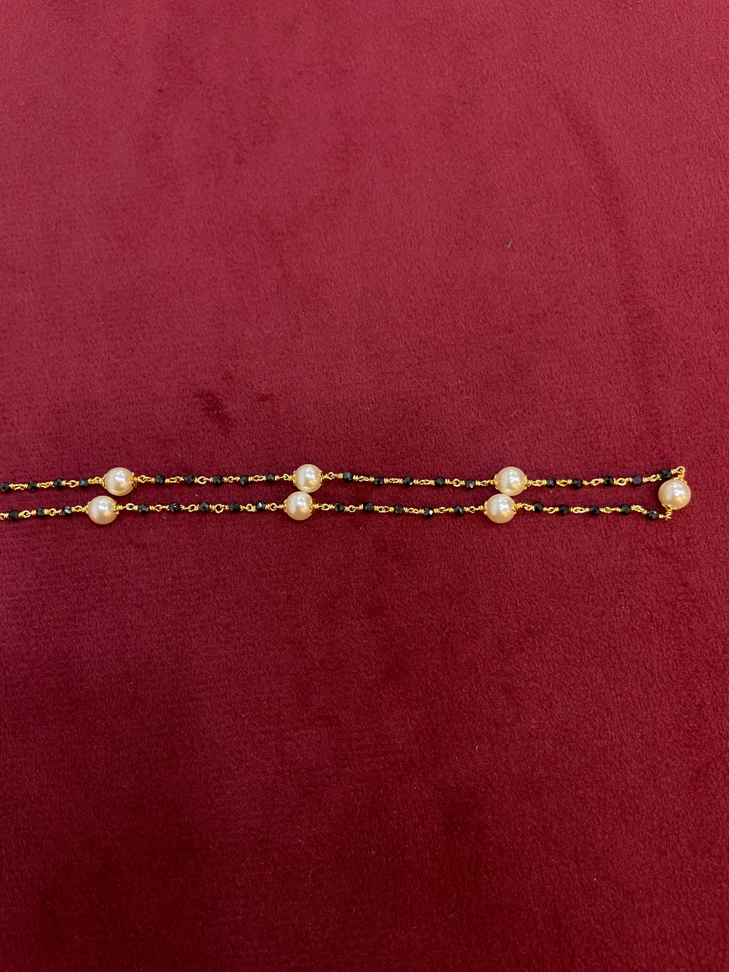 Black bean chains 16 inch