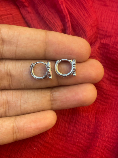 92.5 Silver Unicorn Kids Earrings | Cute Fantasy Design | Baby Jewellery