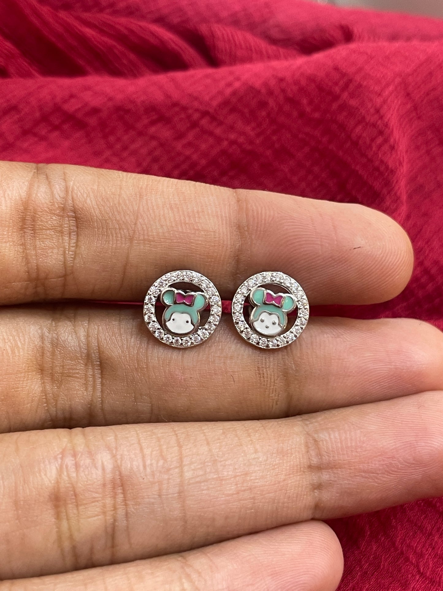 92.5 Silver Cute Stylish Earrings for Women | Elegant Trendy Design | Daily Wear Jewellery