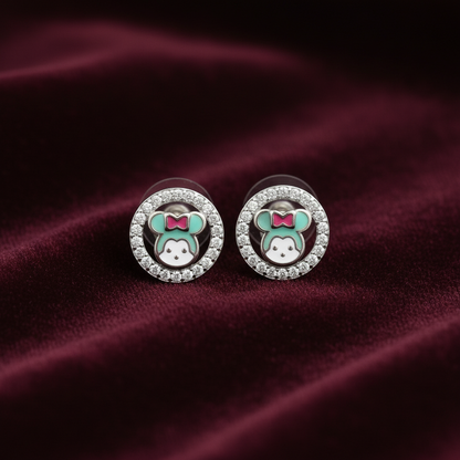 92.5 Silver Cute Stylish Earrings for Women | Elegant Trendy Design | Daily Wear Jewellery
