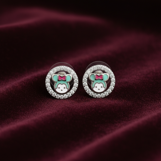 92.5 Silver Cute Stylish Earrings for Women | Elegant Trendy Design | Daily Wear Jewellery