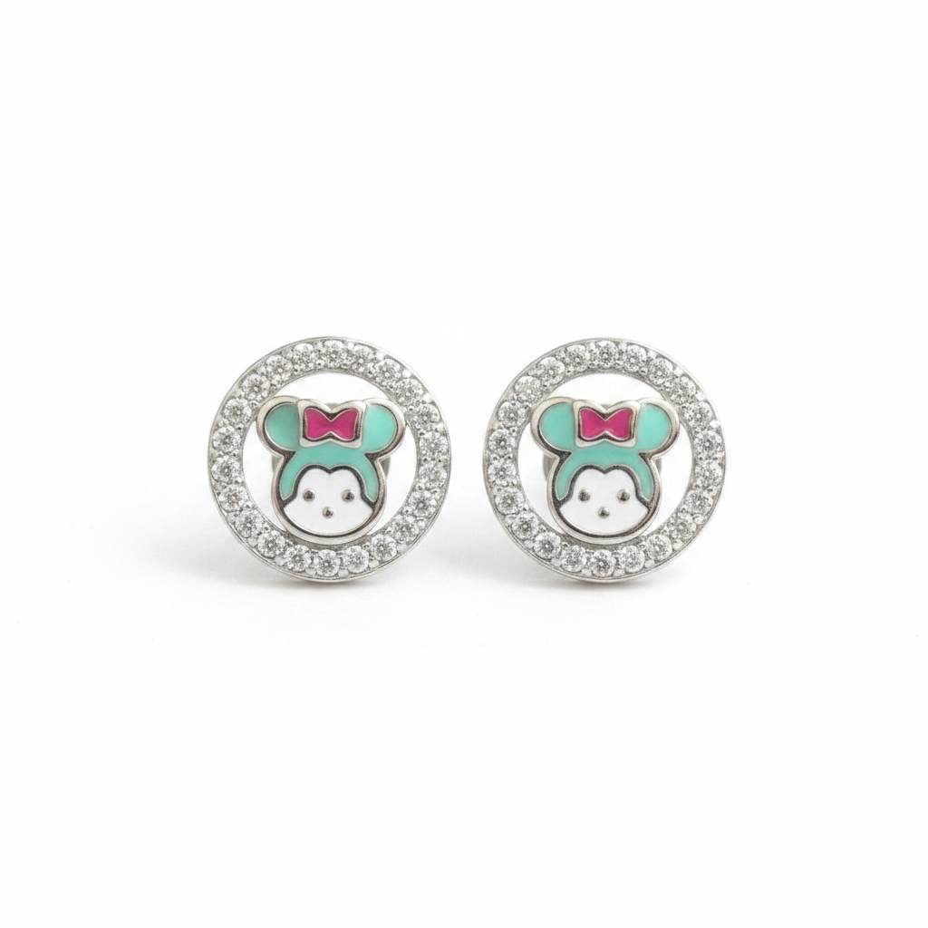 92.5 Silver Cute Stylish Earrings for Women | Elegant Trendy Design | Daily Wear Jewellery