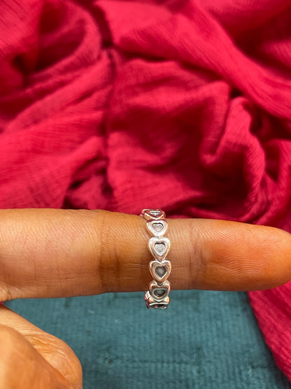 92.5 Silver ring size 15