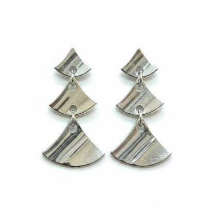 92.5 Silver Fancy Earrings | Stylish Elegant Design | Jewellery