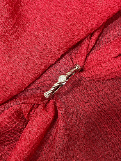 92.5 silver minimal ring size 13
