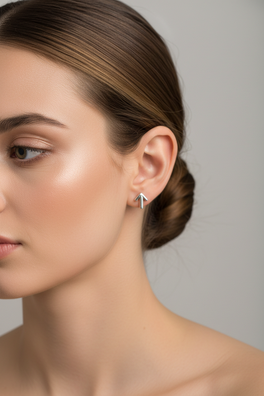 92.5 Silver Stylish Earrings for Women | Elegant Modern Design | Daily Wear Jewellery