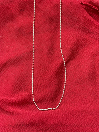 92.5 silver classy ball chain 20 inches