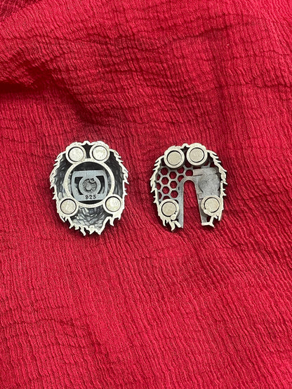 92.5 Silver Lion Brooch | Premium Royal Design | Jewellery