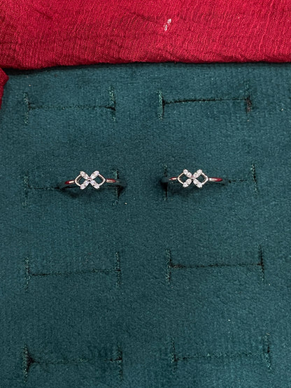925 Silver Dainty Toe rings