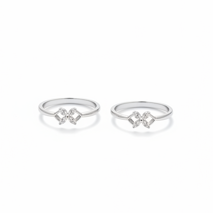 925 Silver Dainty Toe rings