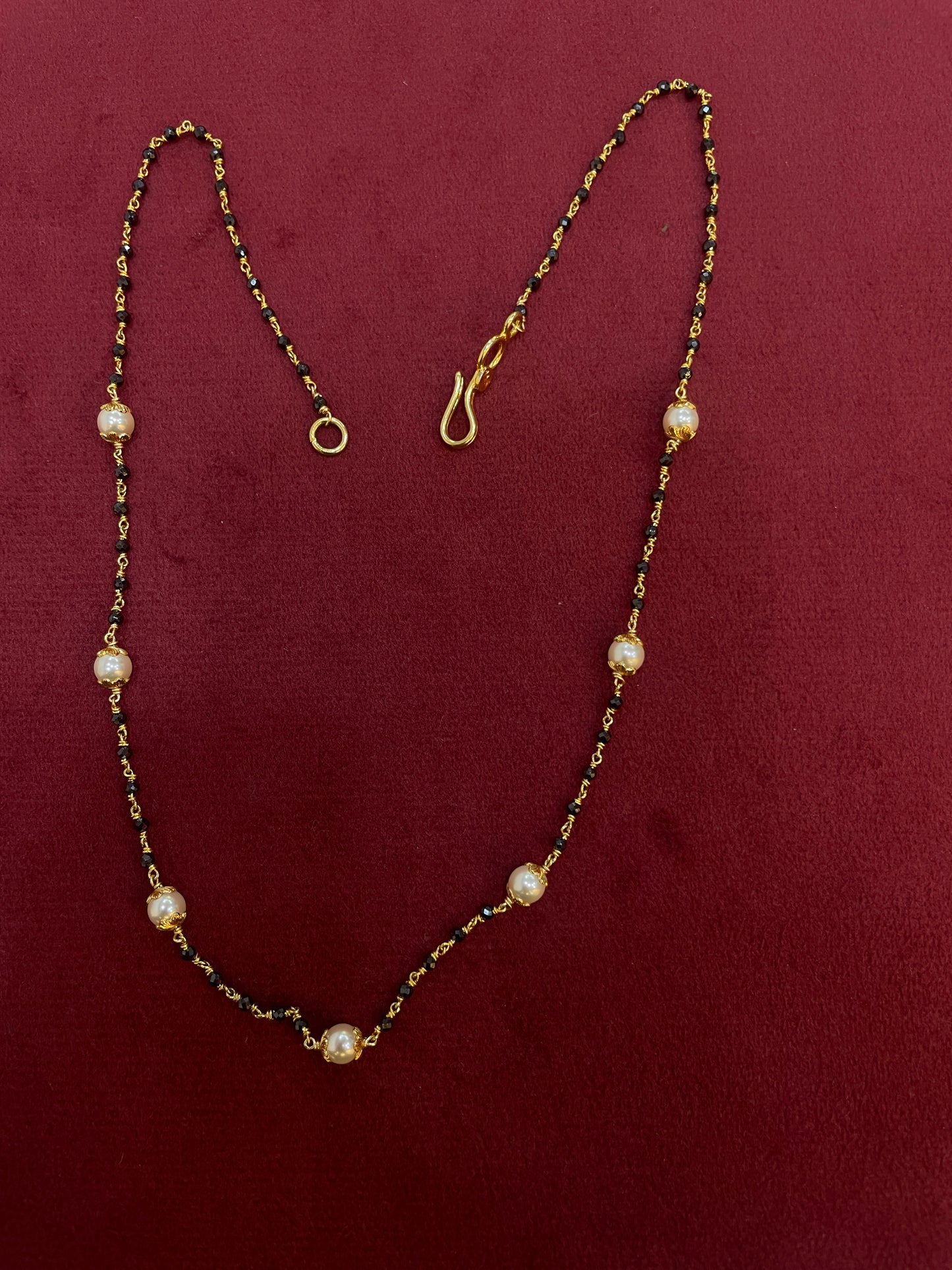 Black bean chains 16 inch