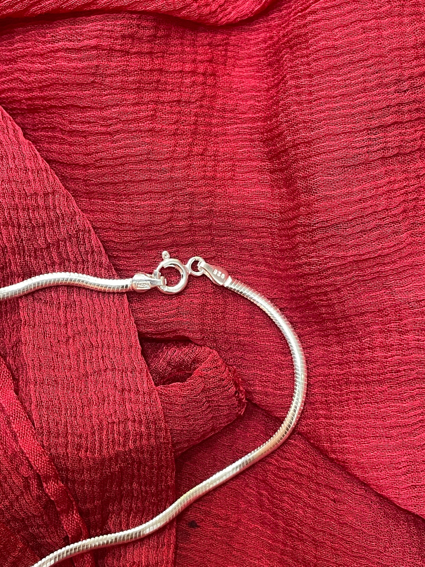 92.5 Silver Men’s Chain 20 Inches | Stylish Contemporary Link Design | Elegant Fashion Jewellery