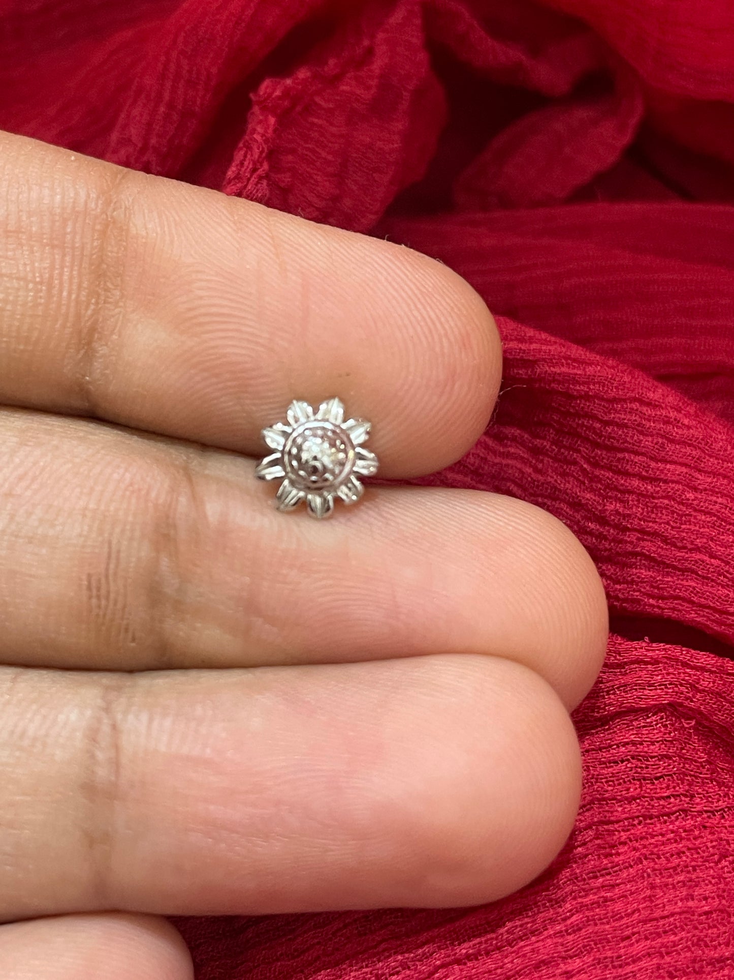 92.5 Silver Floral Earrings for Women | Stylish Elegant Design | Everyday Wear Jewellery