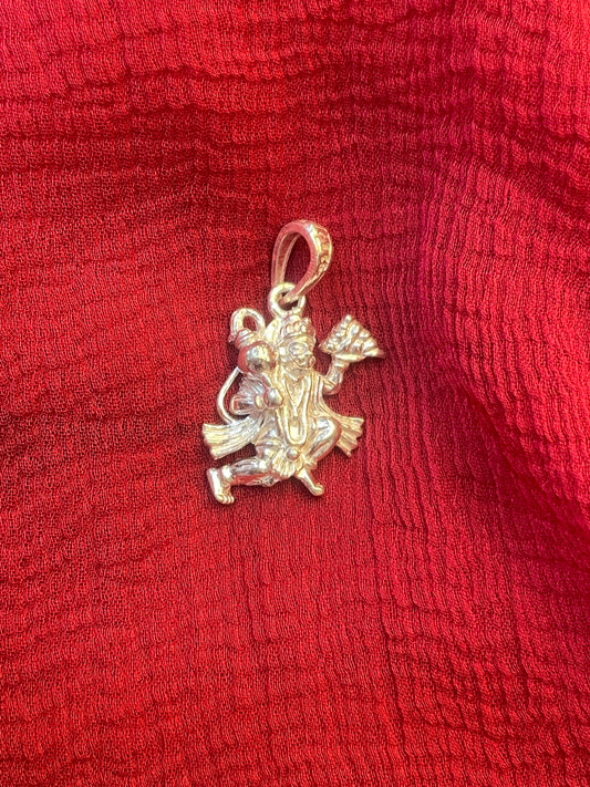 92.5 Silver Bajrangbali Pendant for Men & Women | Hanuman Sacred Design | Spiritual Jewellery